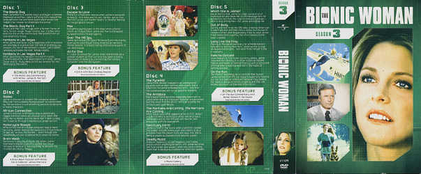 The Bionic Woman: Season 3 DVD