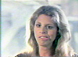 Take from ''Assault On The Princess'' 
Lindsay Wagner 
Shown on TV's Bloopers & Practical Jokes