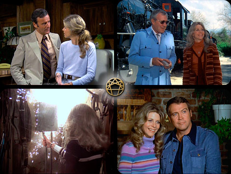 Left to Right
1. Forrest Tucker, Lindsay Wagner
2. Rita Egleston
3. Lindsay Wagner, Lee Majors