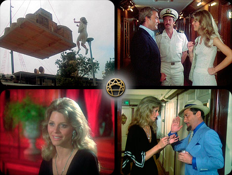 Left to Right 
1. Ed Nelson, Steve Kanaly, Lindsay Wagner 
2. Lindsay Wagner 
3. Lindsay Wagner, Vito Scotti 