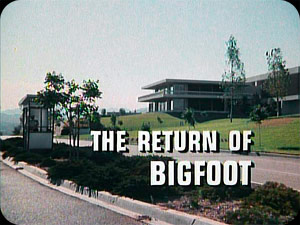 THE SIX MILLION DOLLAR MAN
''The Return Of Bigfoot'' I