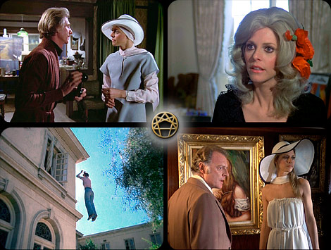 Left to Right 
1. Rene Auberjonois, Lindsay Wagner 
2. Lindsay Wagner 
3. Bernard Behrens, Lindsay Wagner 