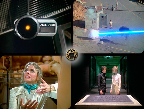 Left to Right 
1. Alex 7000 camera 
2. Lindsay Wagner 
3. Kenneth O'Brien, Lindsay Wagner 